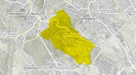 Immobilienpreisekarte K&ouml;nigstein im Taunus Mammolshain
